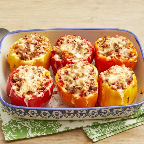italian sausage recipes sausage and rice stuffed peppers