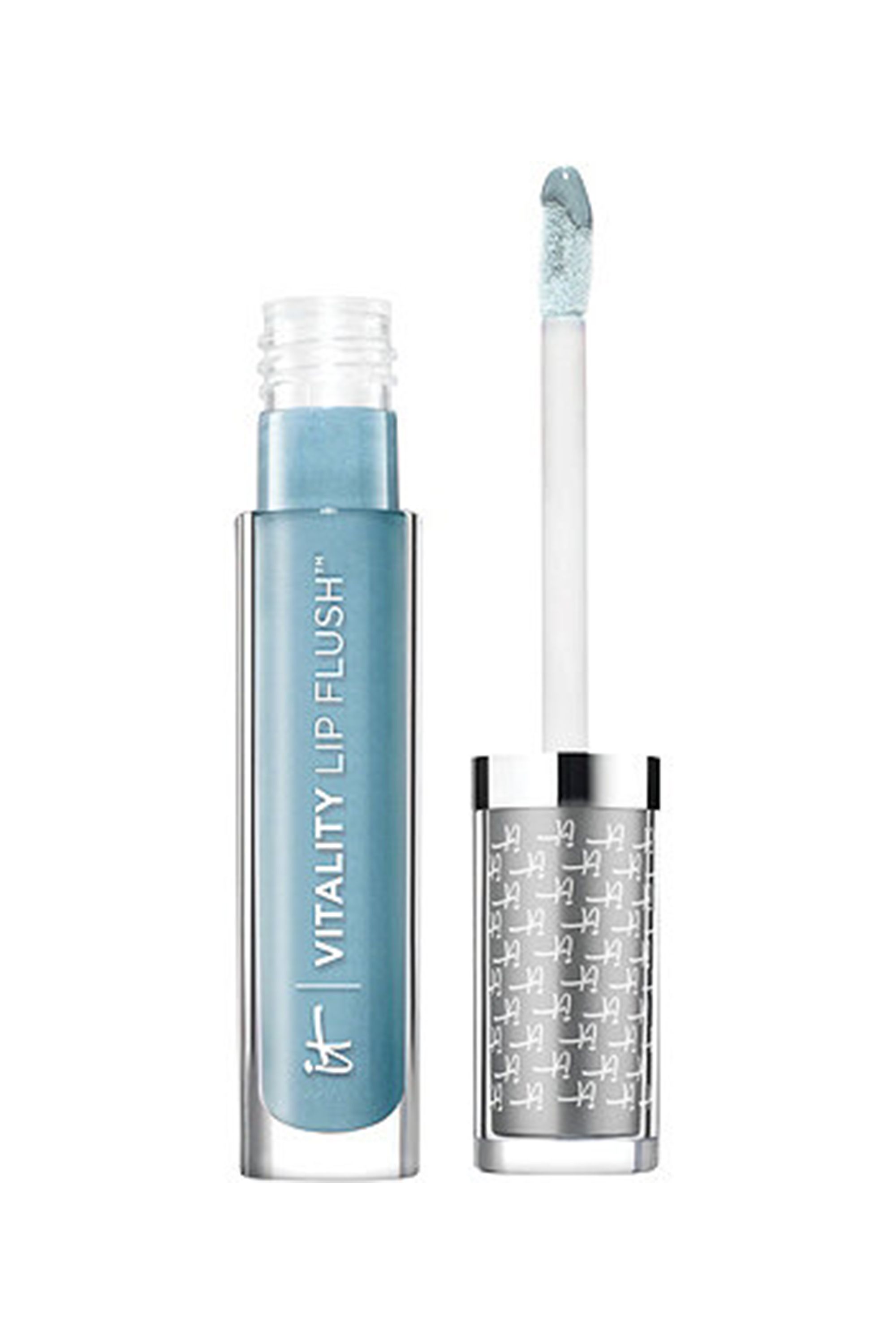 light blue liquid lipstick