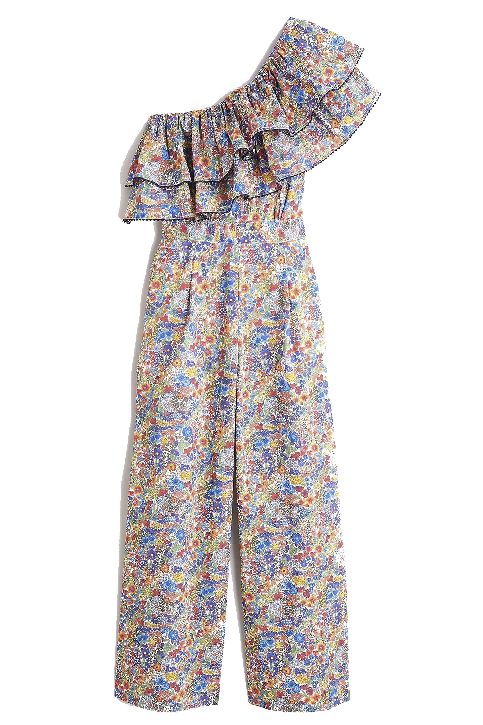 lk bennett gold jumpsuit