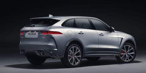 The 2019 Jaguar F Pace Svr Is 550 Hp Of Supercharged English Absurdity