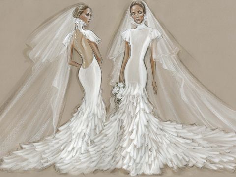 jennifer wedding dress designer