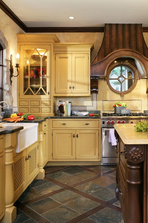 Gray And Yellow Kitchens