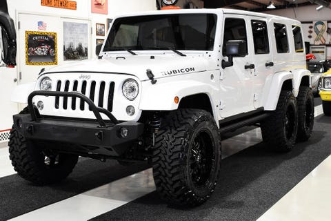 2017 Jeep Wrangler Six Wheeler For Sale Custom Jeep