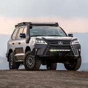lexus j201 lx 570 off road overland concept