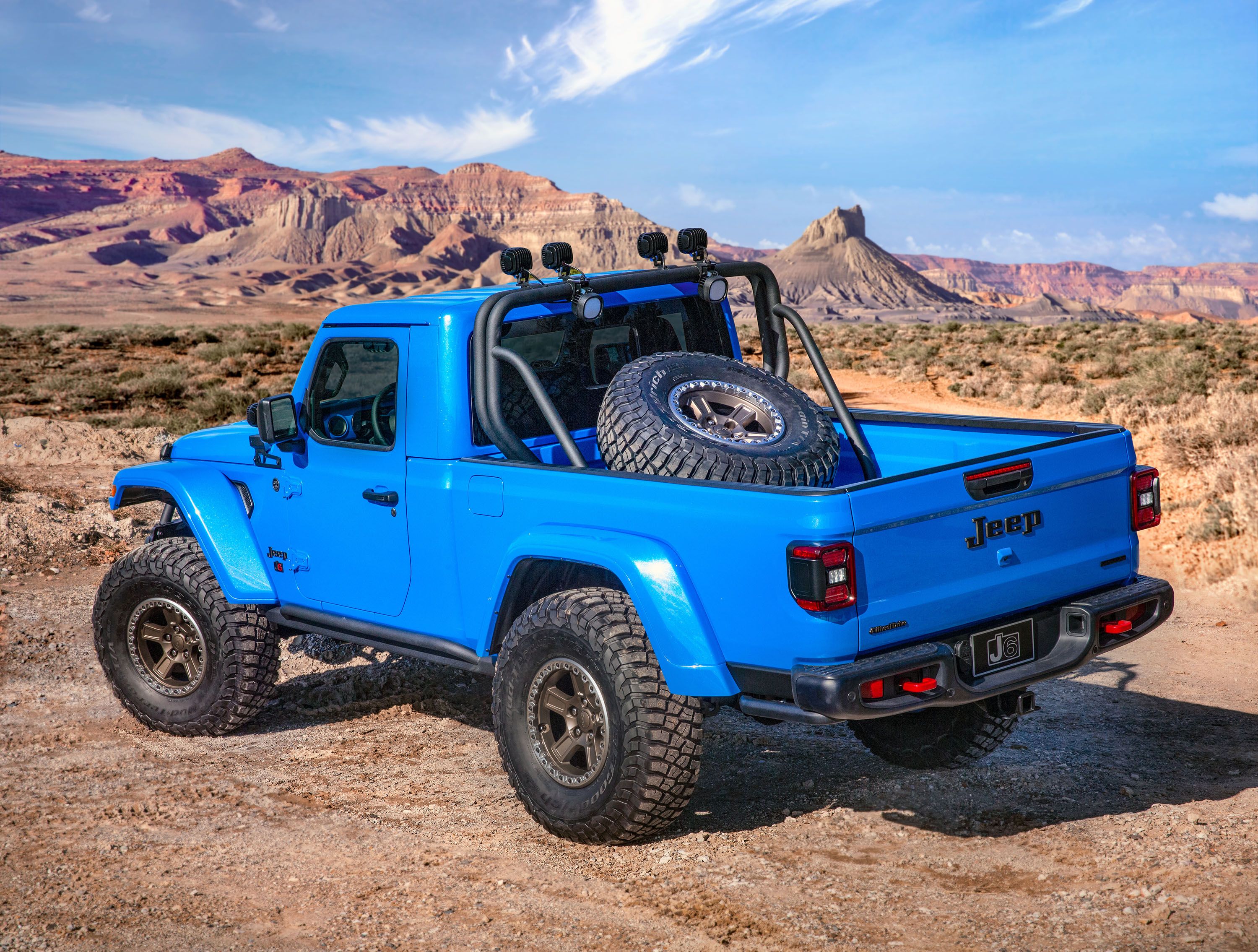 Two Door Jeep J6 Pickup Concept 2019 Moab Easter Safari