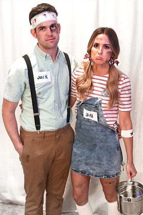 25 Easy Halloween Costumes for Couples - DIY Couple Costume Ideas for ...