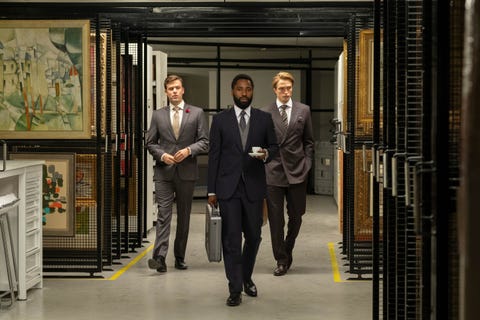 Quattro nuove immagini dedicate a Tenet + robert pattinson + joh david washington