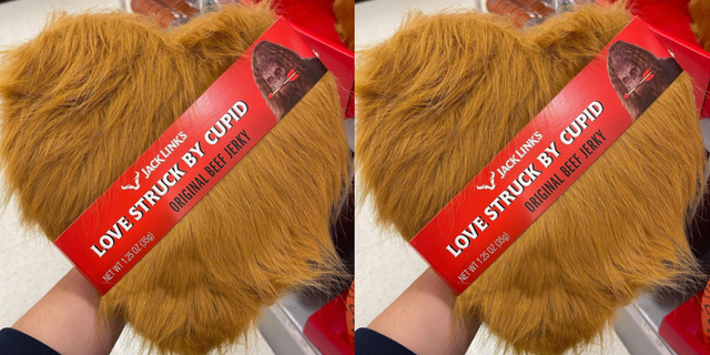 jack link's makes a hairy gift box filled with beef jerky