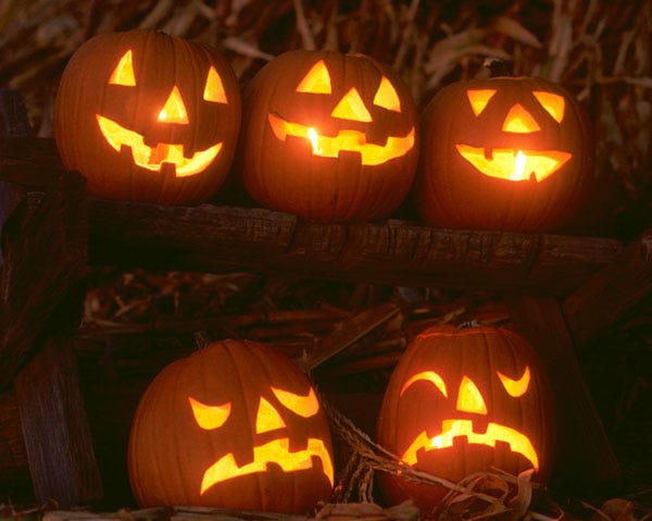 Rock at Pumpkin Carving