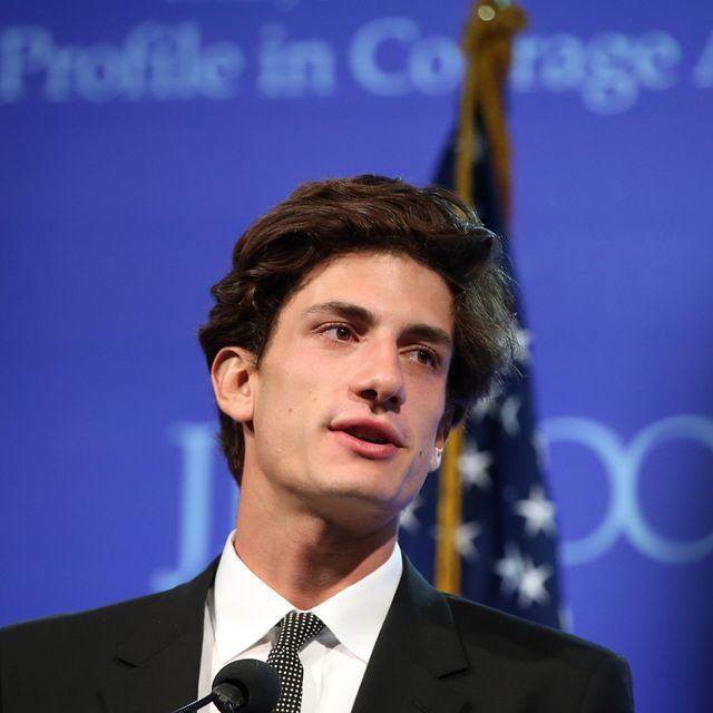 050717 boston, ma jack schlossberg, caroline kennedy's son, speaks during the 2017 profile in courage award ceremonies at the john f kennedy presidential library and museum staff photo by nancy lane