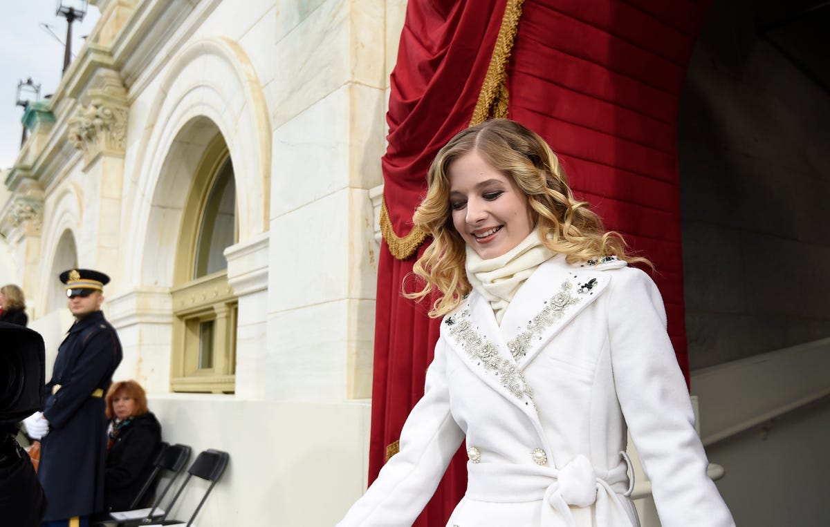 Jackie Evancho Sings At Donald Trump’s Inauguration Opera Singer Jackie Evancho Performs For Trump