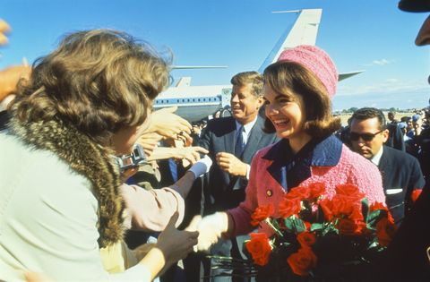 Jackie Kennedy the day of JFK's assassination in Dallas