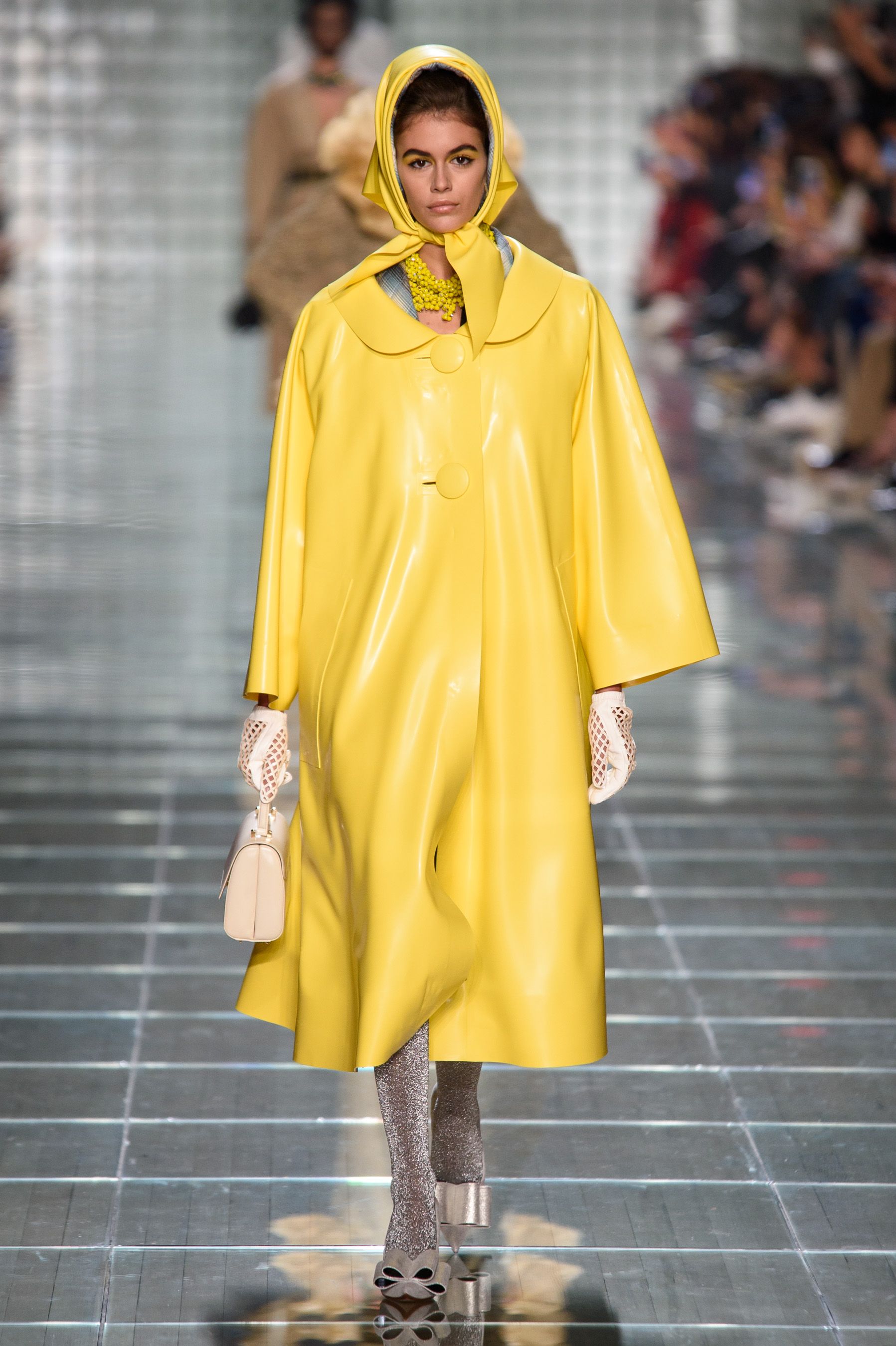 marc jacobs yellow coat