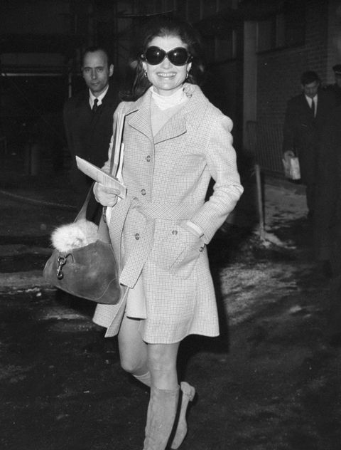 jacqueline kennedy onassis at kennedy airport