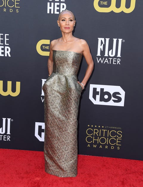 jada pinkett en los critics choice awards 2022