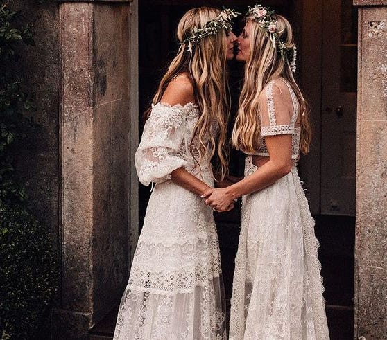 lesbian wedding