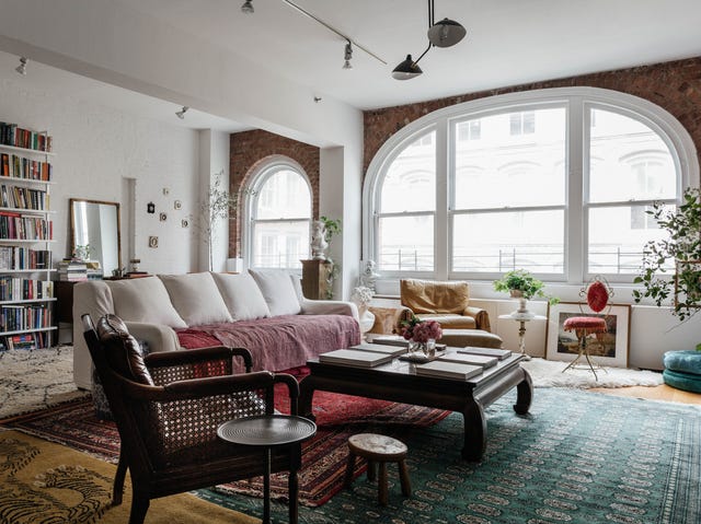 inside a tribeca loft filled with not your grandmother s antiques