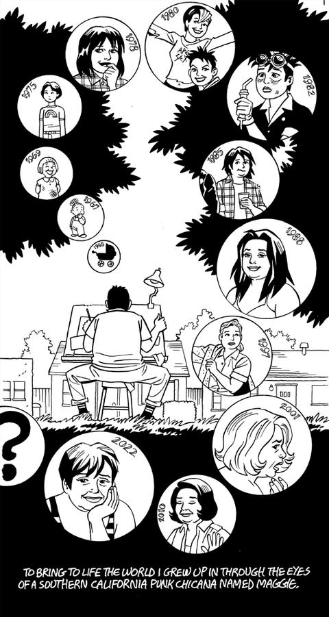 jaime hernandez, why i write and draw