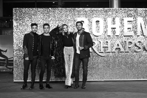 Jaime Lorente, Maxi Iglesias, Agoney y Brisa Fenoy
