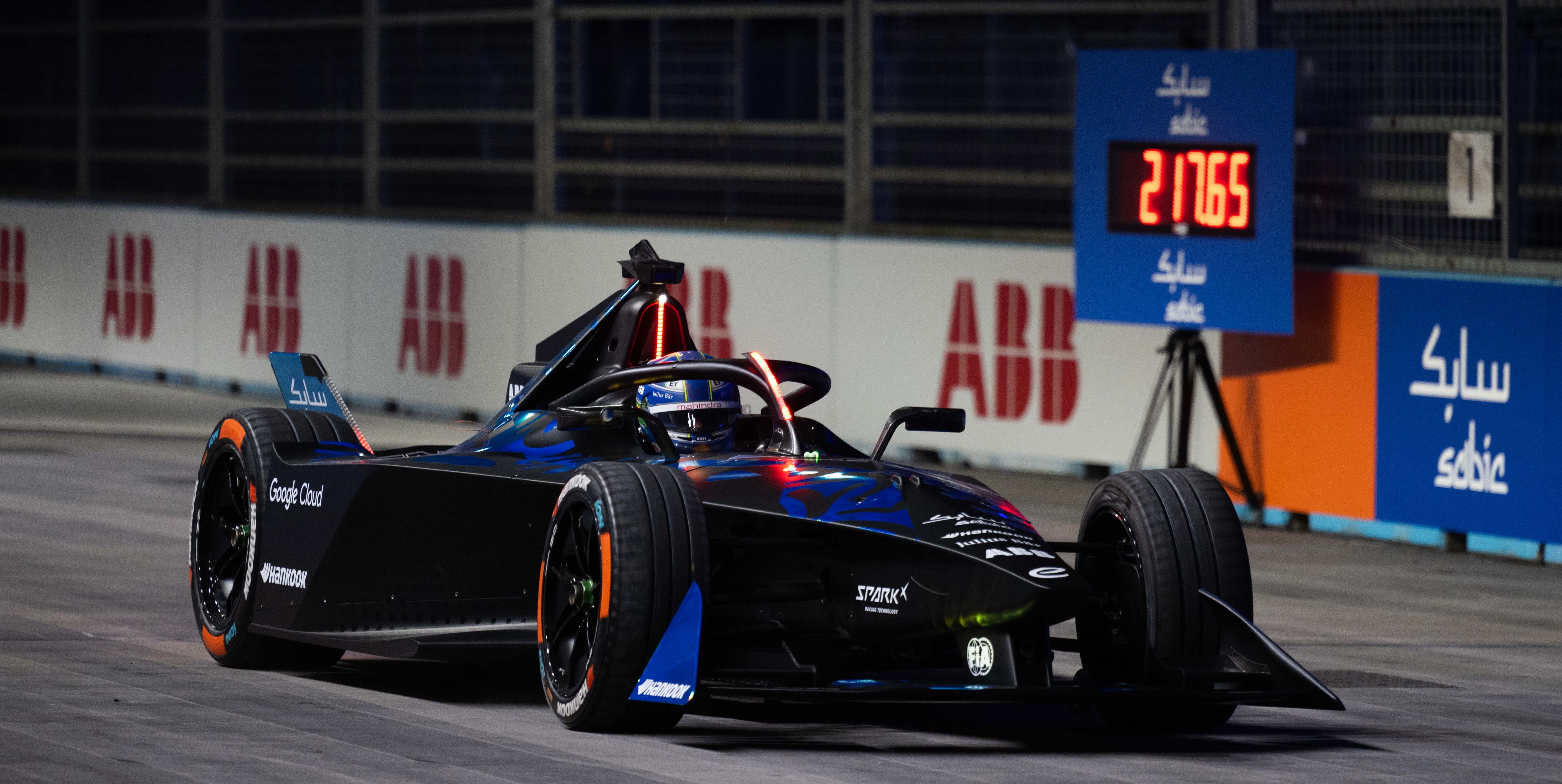 Modified Formula E Car Sets Indoor Land Speed Record
