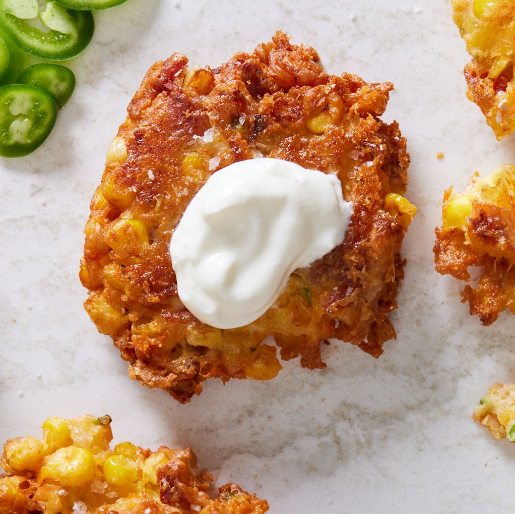 Jalapeño Popper Corn Fritters Really Spice Things Up