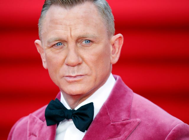 Daniel Craig, during the presentation of 'no time to die'