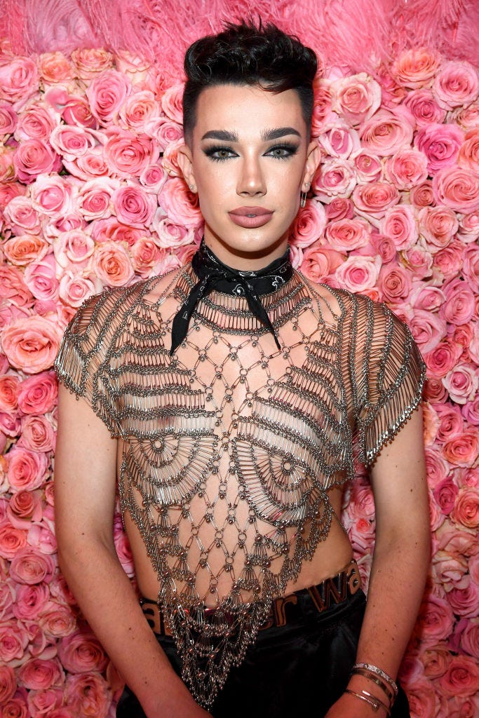 james charles met gala