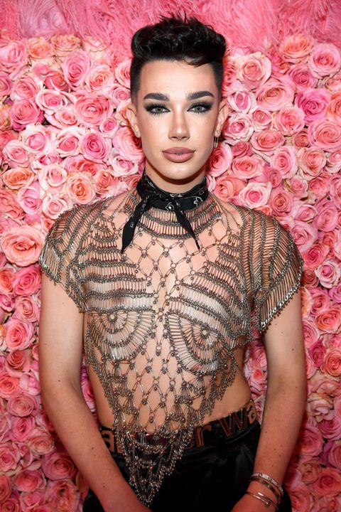 James Charles at the 2019 Met Gala Celebrating Camp: Notes on Fashion - Cocktails