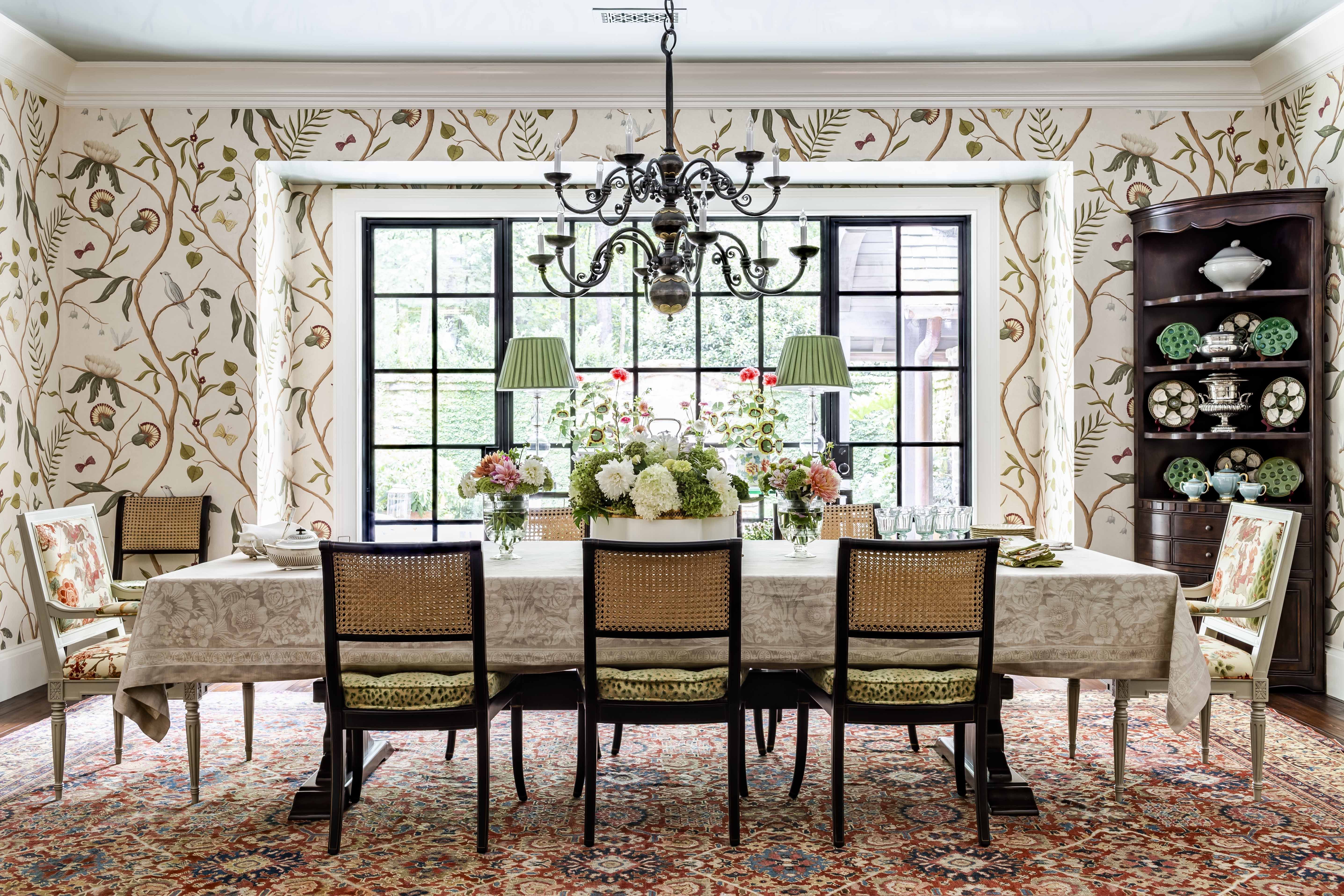 fancy formal dining room decorating ideas