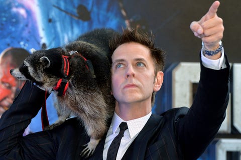 James-Gunn-Raccoon guardians galaxy premiere james gunn