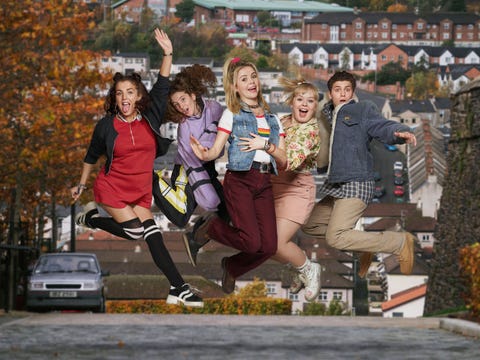 jamielee o'donnell, louisa clare harland, saoirse monica jackson, nicola cosslan, dylan llewellyn, chicas derry, temporada 3