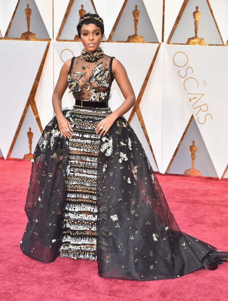 Janelle Monae Dress on Oscar Janelle Monae Dress on Oscar