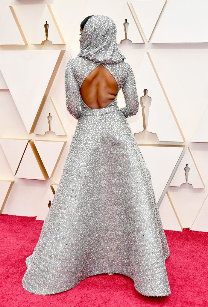 janelle monae silver dress