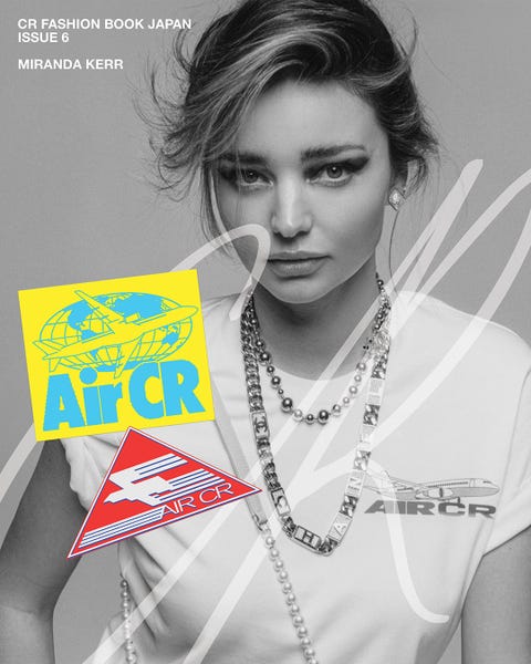 Miranda Kerr Flies High On Cr Japan Issue 6 Cr Fashion Book