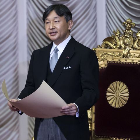 Japanese Emperor Naruhito Opens The National Diet Session