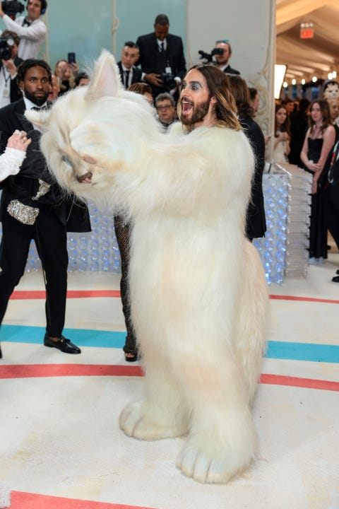 jared leto met gala 2023 cat