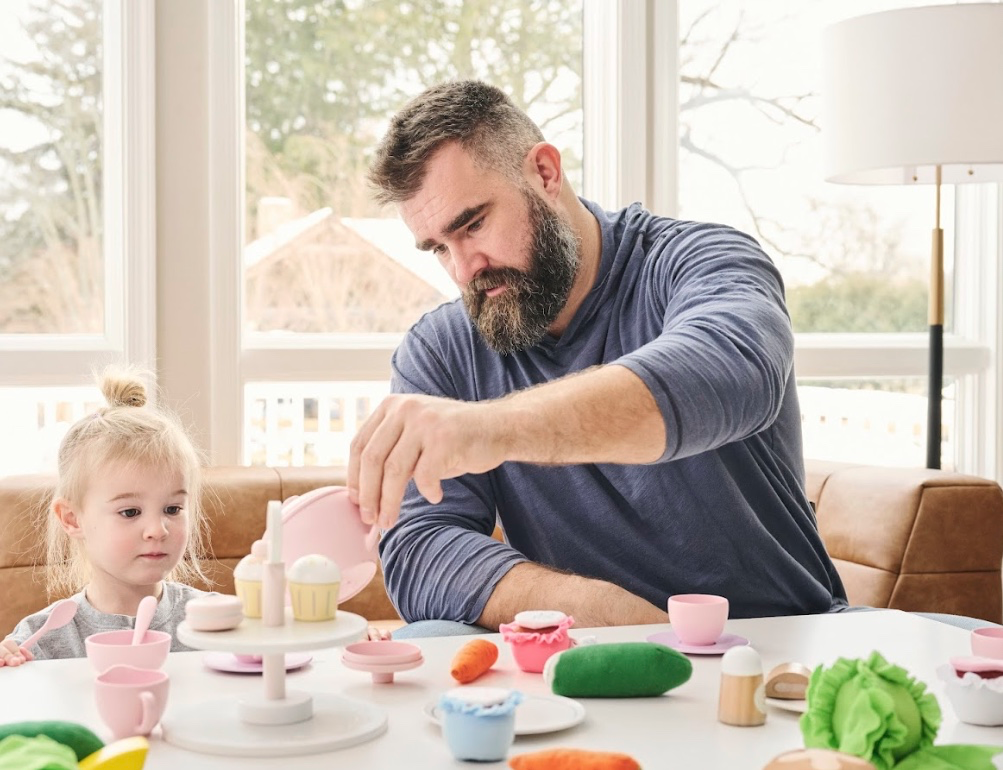 See Inside Jason and Kylie Kelce's Adorable Playroom for Their Daughters