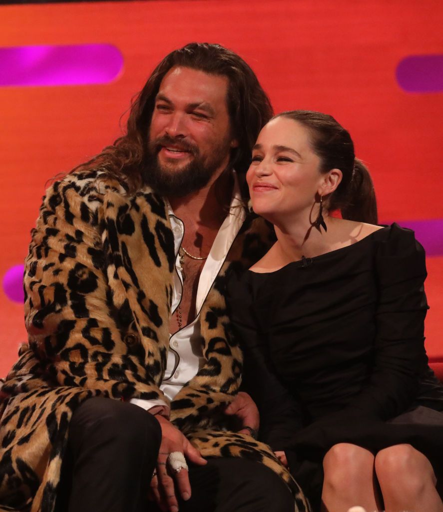 Emilia Clarke - Emilia Clarke Says Jason Momoa Was Kind During Got Sex Scenes