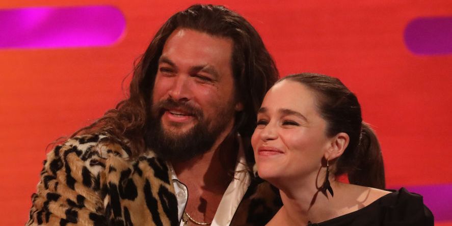 Game of thrones kalesi gets fucked episode Emilia Clarke Says Jason Momoa Was Kind During Got Sex Scenes