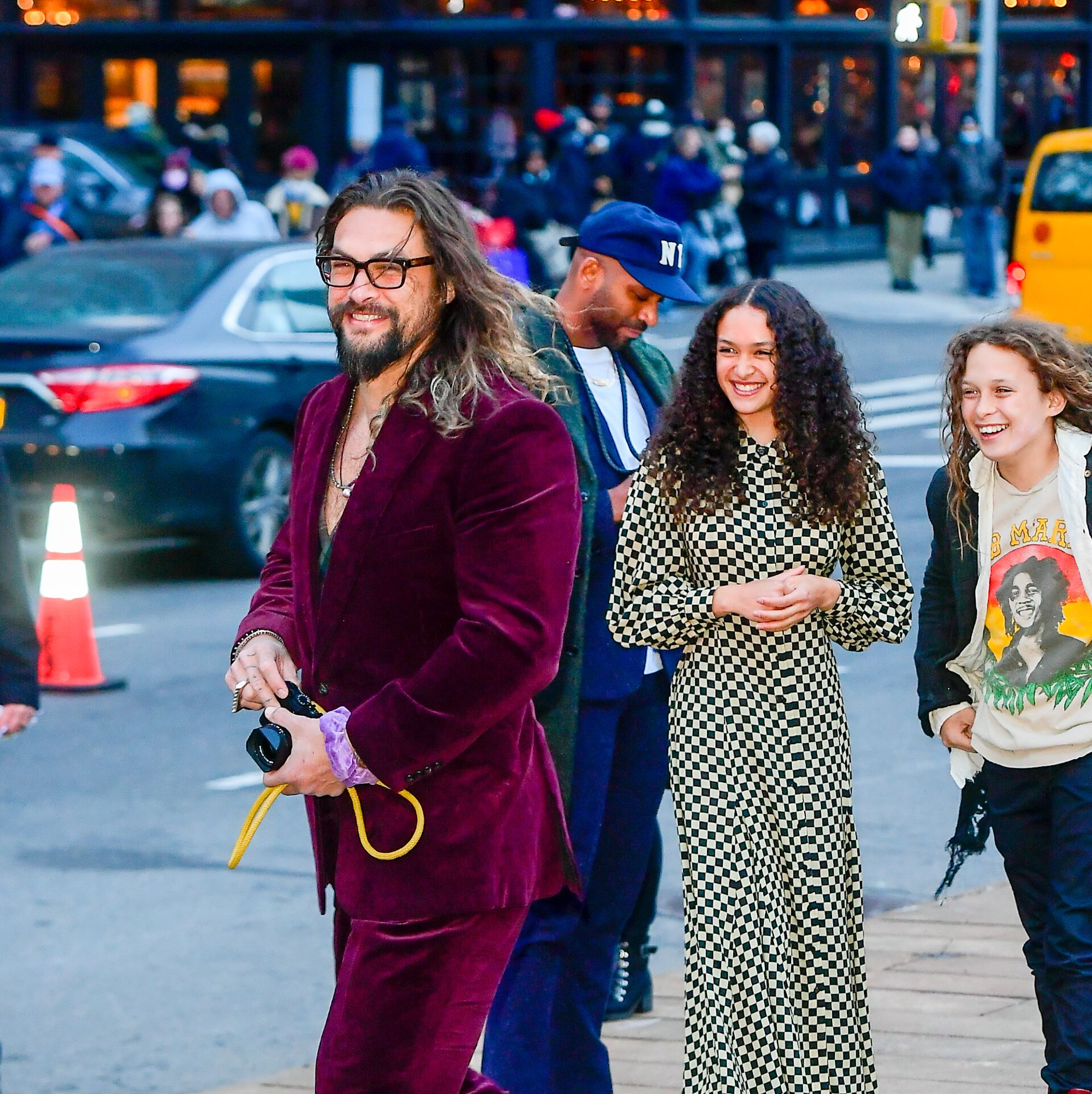 Jason Momoa Brought His Kids to 'The Batman' Premiere and the Pics Are Too Cute