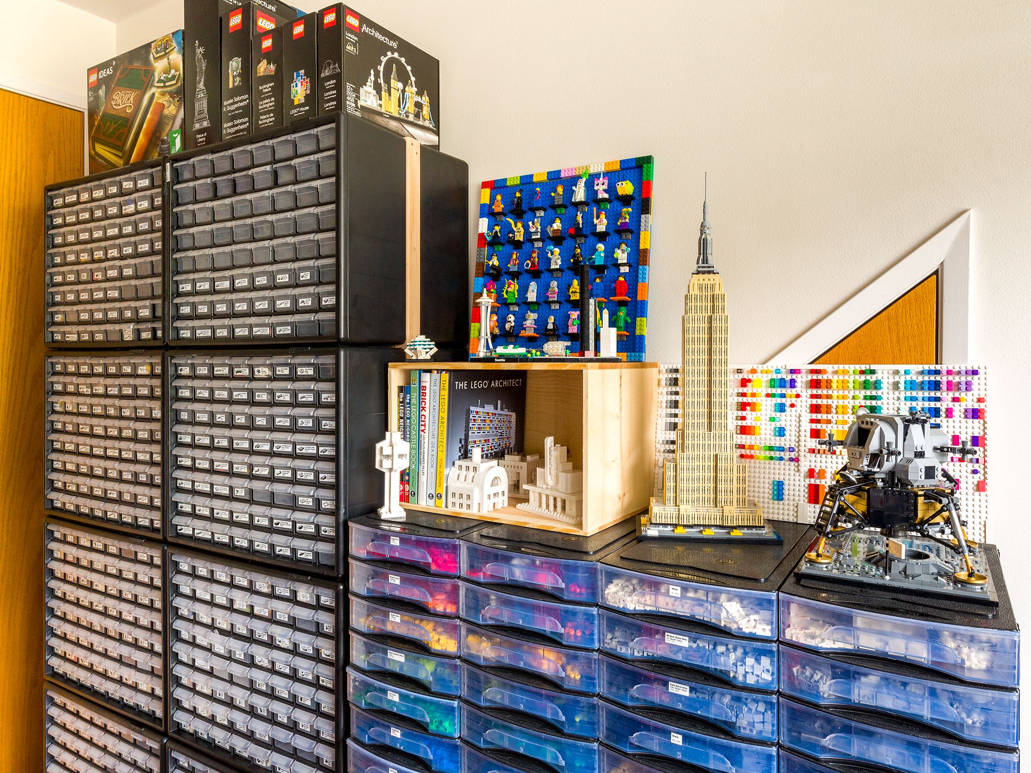 lego 6 drawer storage