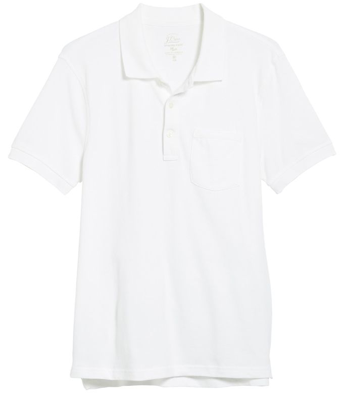 polo shirts for men white