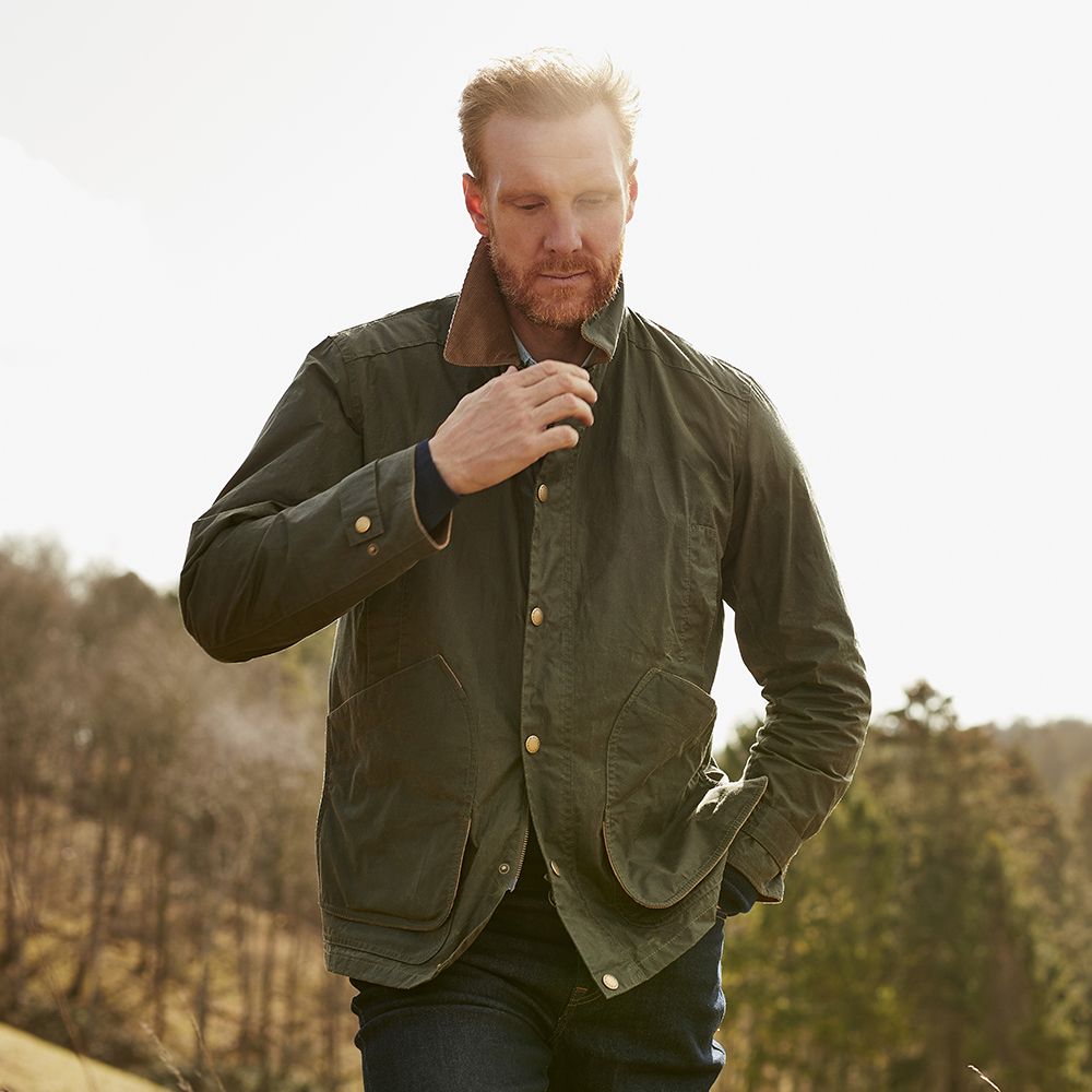 The J.Crew x Barbour Barn Jacket is the 