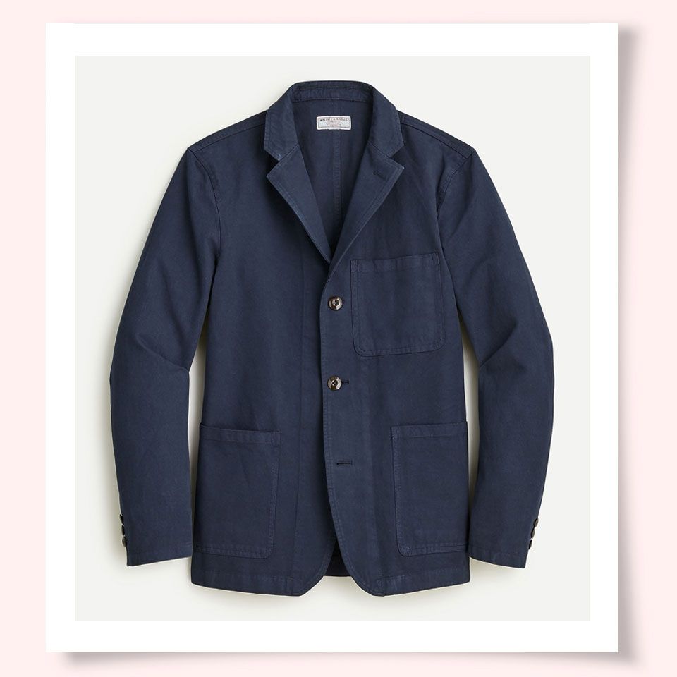 J.Crew's Perfectly Chilled-Out Chore Blazer Is On Sale for $60
