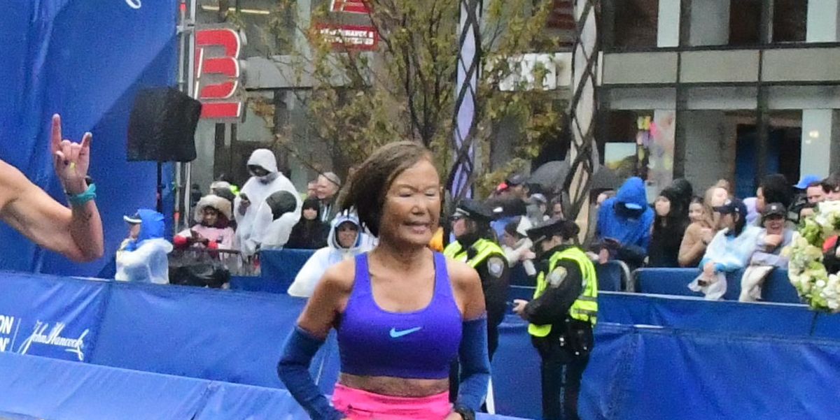 I en alder av 75 løper Jeannie Rice ut av Boston Marathon.