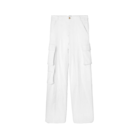 pantaloni bianchi moda trend donna primavera estate 2023