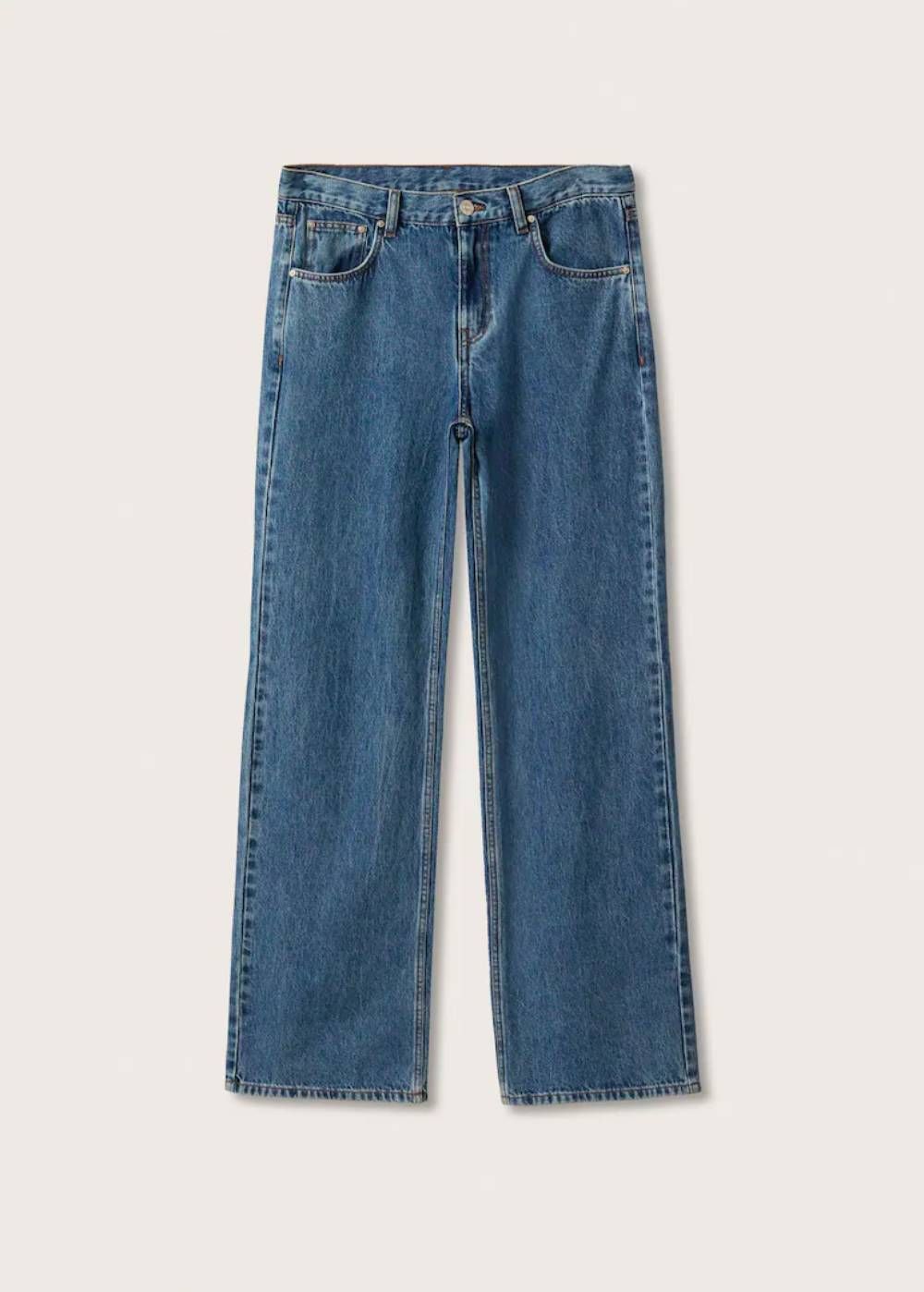 Mode Spijkerbroeken Low Rise jeans AJC Low Rise jeans blauw casual uitstraling 