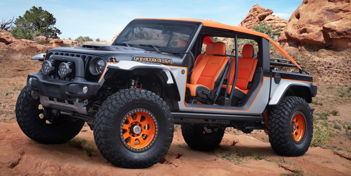 Jeep Reveals Gladiator, Grand Cherokee, and Wrangler Concepts