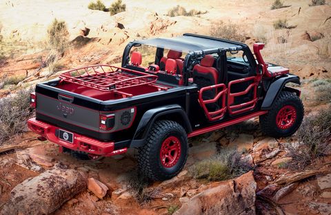 Jeep Reveals Gladiator, Grand Cherokee, and Wrangler Concepts