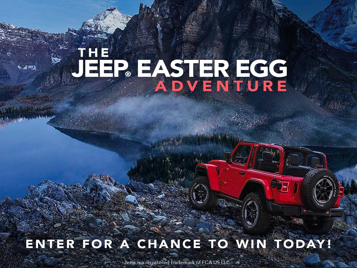 Design the Next Easter Egg, Win a Jeep!